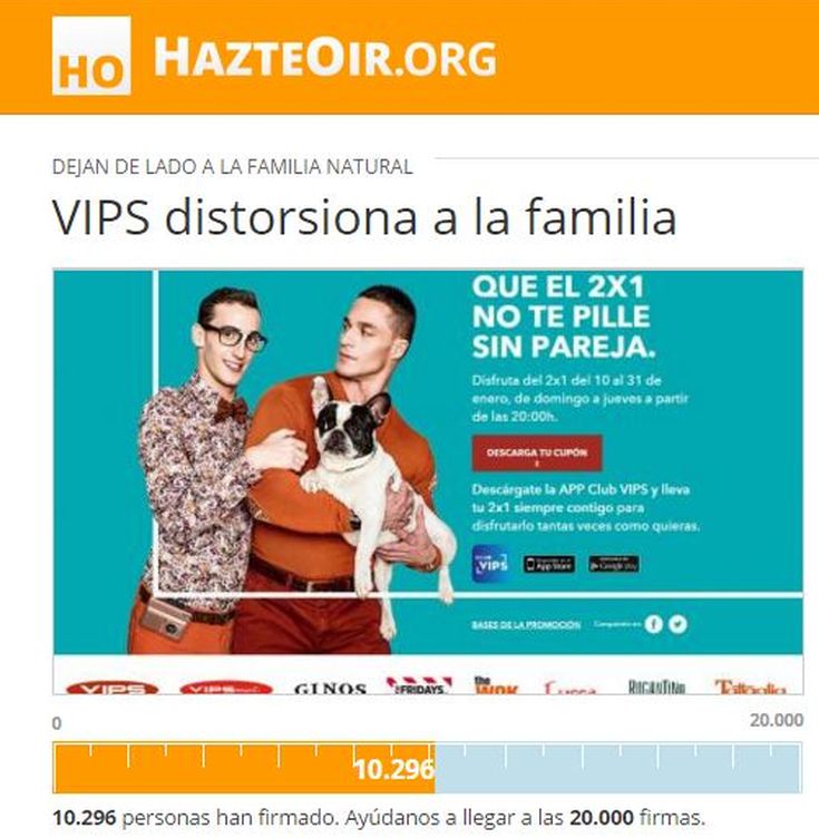 Imagen de la campaña de Hazteoir.org. (EC)
