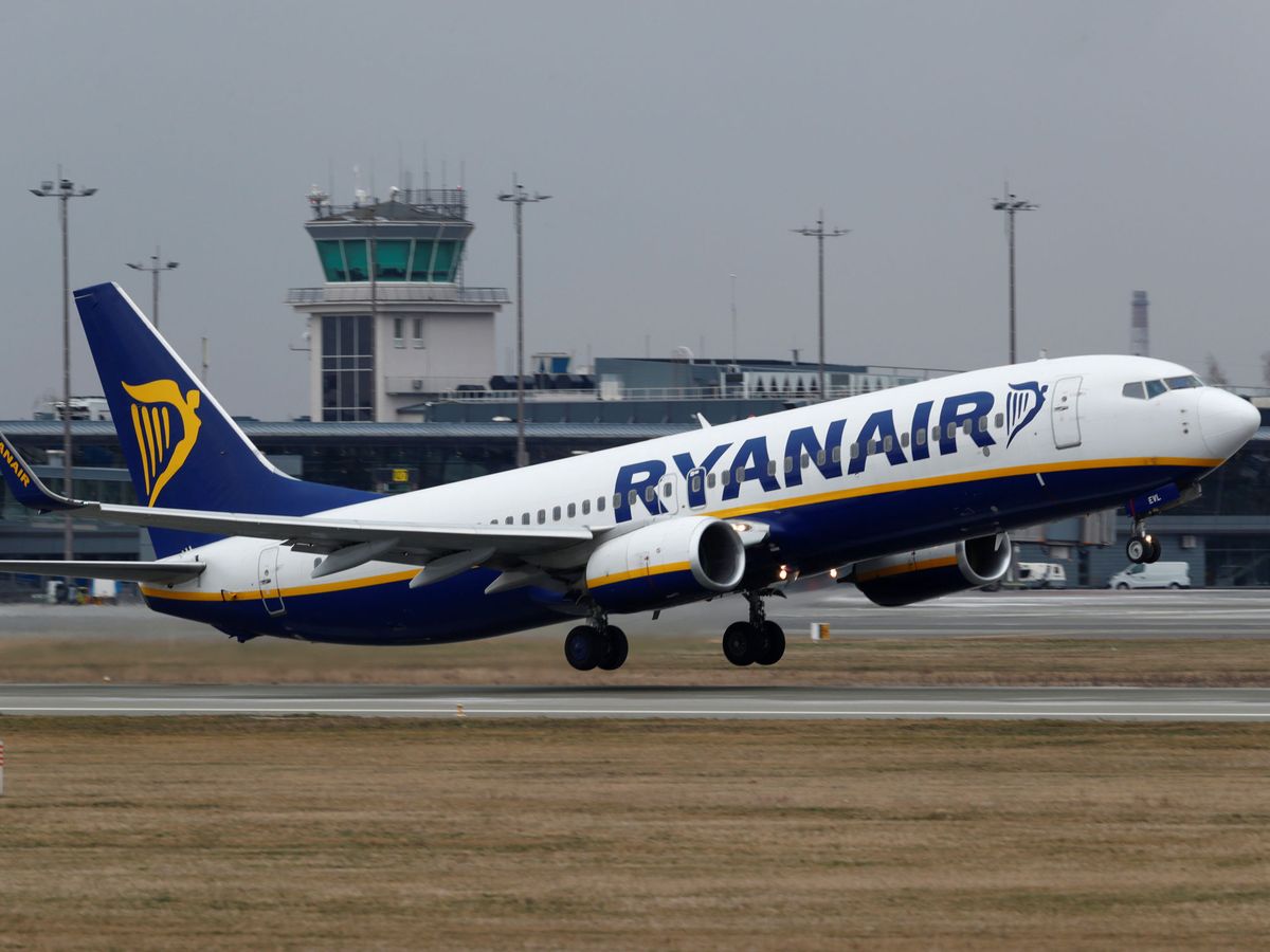 Foto: Un avión de Ryanair en Riga. (Reuters)