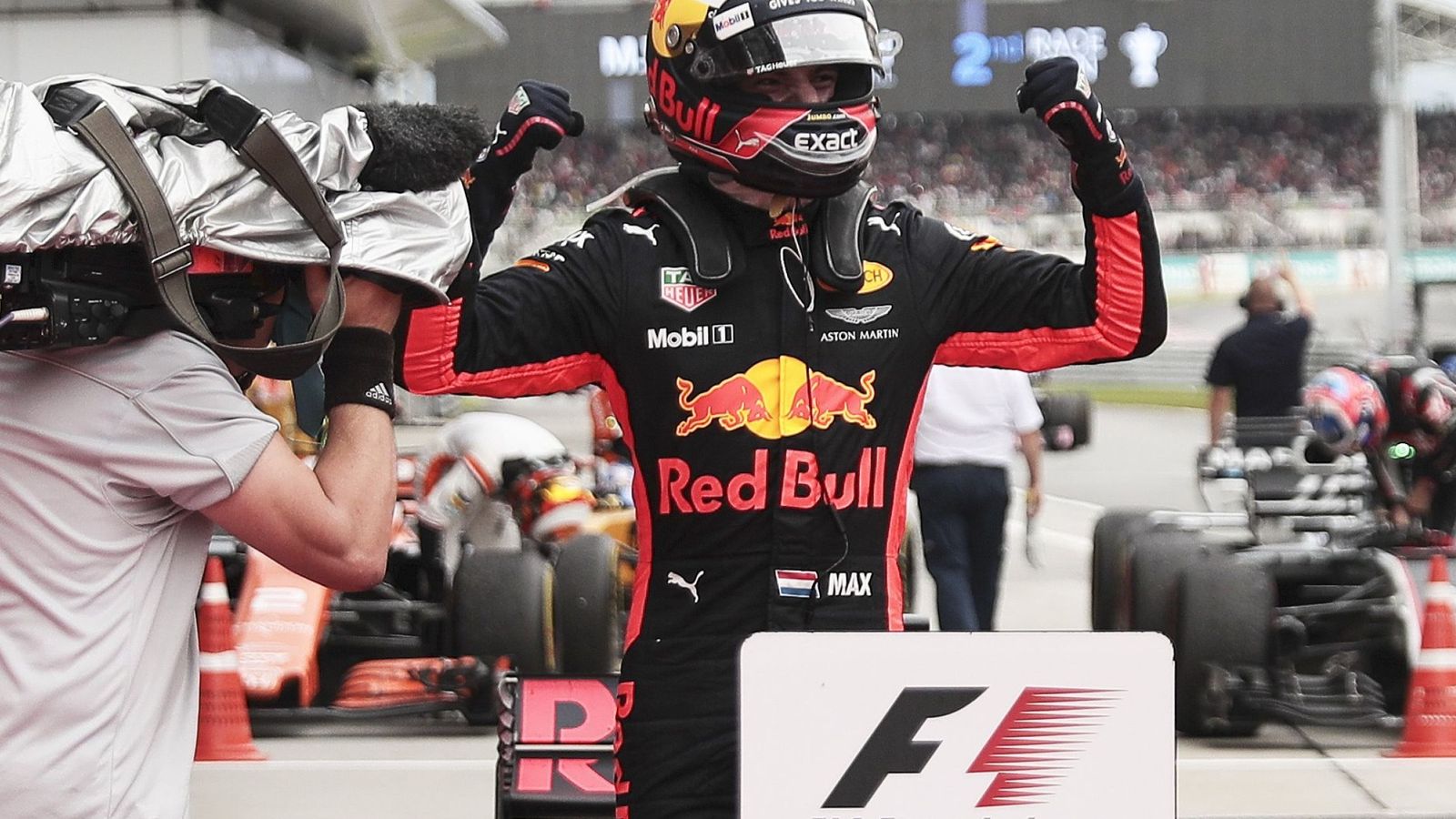 Foto: Verstappen logró en Sepang la segunda victoria de su carrera. (EFE)