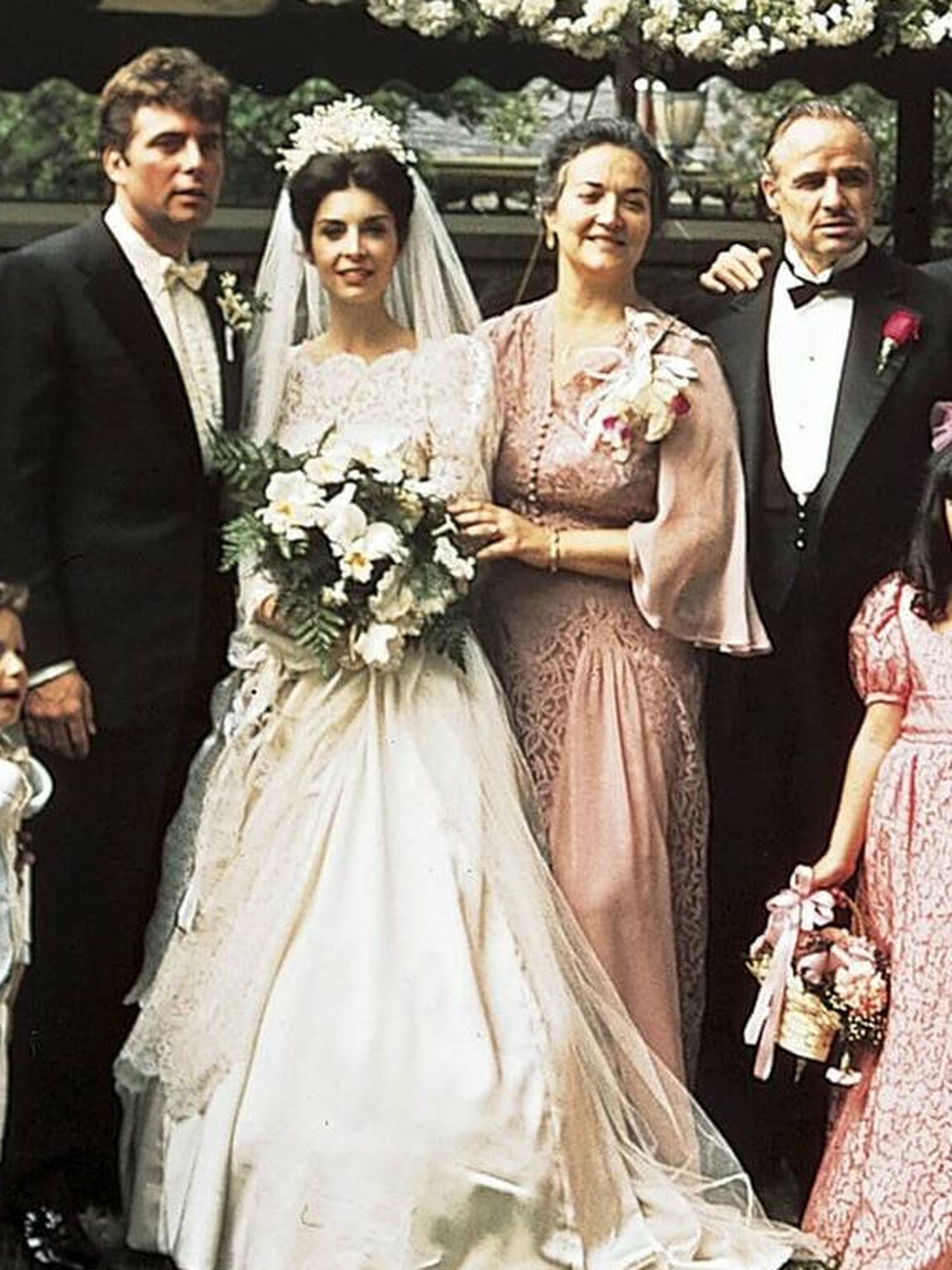 Vestido de novia de la película 'El Padrino'. (Paramount Pictures)