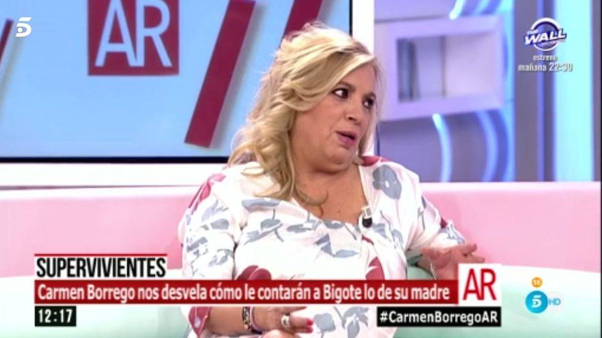 Carmen Borrego desvela cómo le contarán a Bigote la isquemia sufrida por Campos