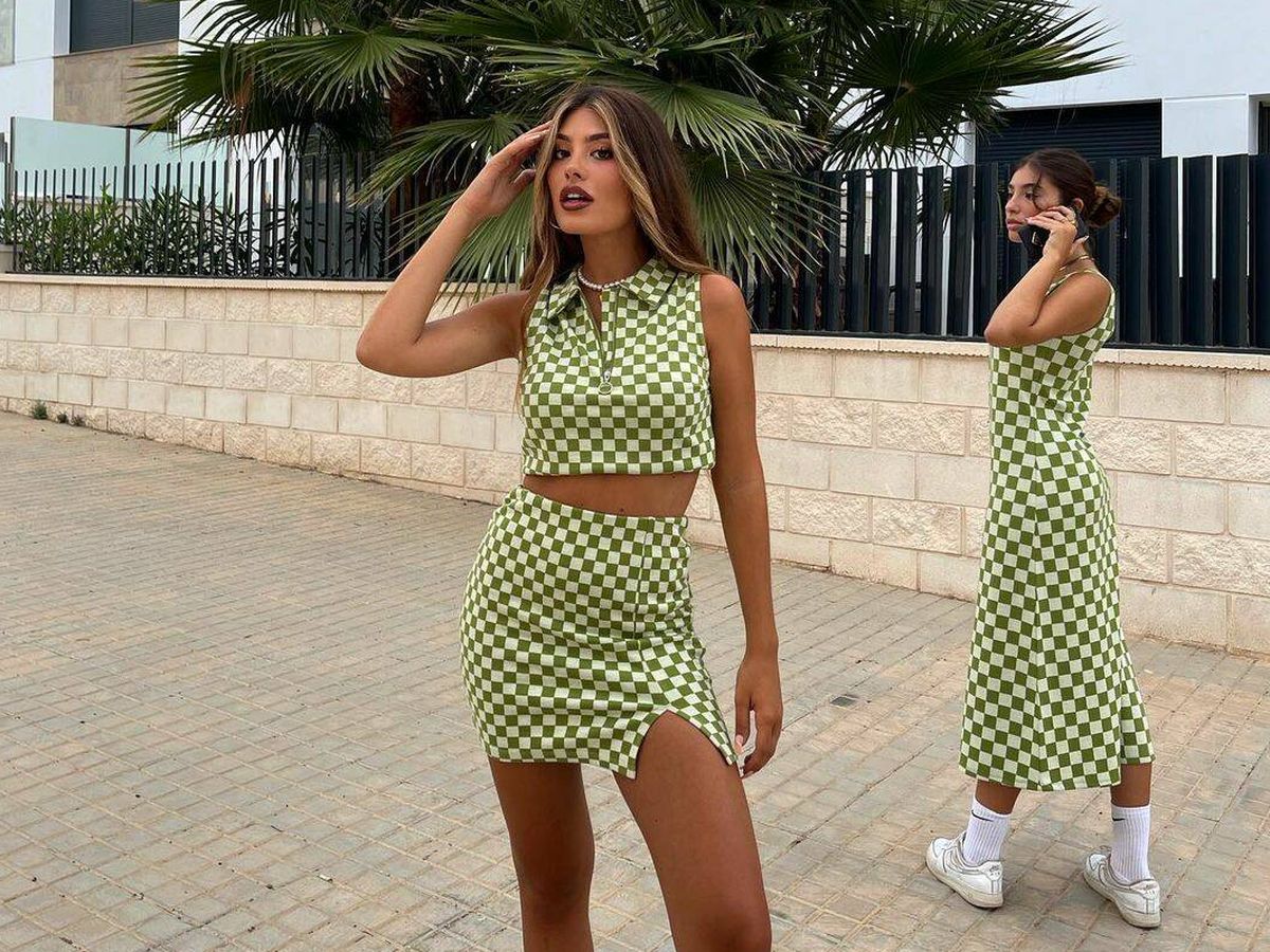 vestido silencio Refinería Primark se viraliza en Instagram con vestidos, faldas y shorts de cuadros