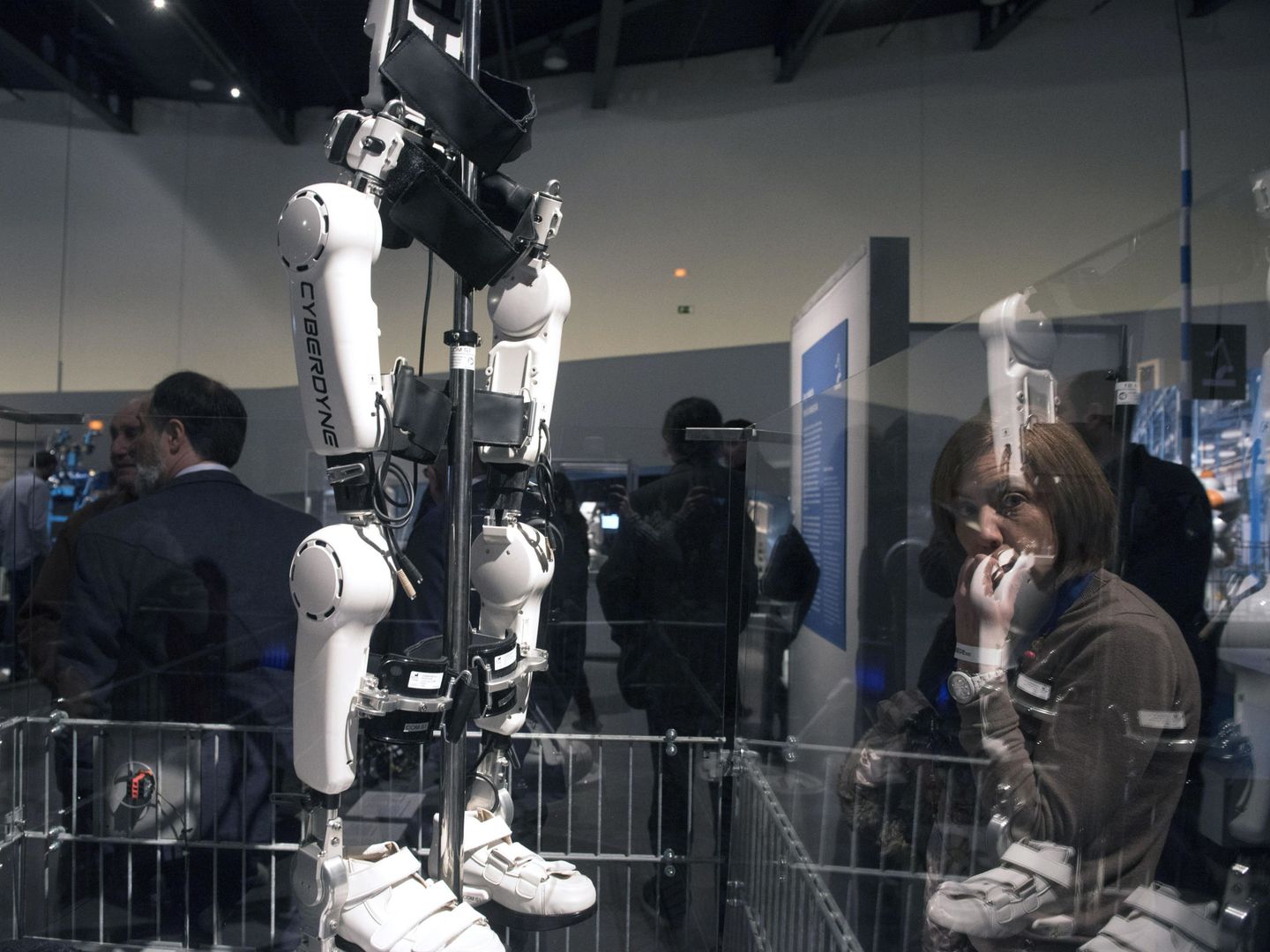La muestra 'Robots. Los humanos y las máquinas', inaugurada en 2017 en Granada.