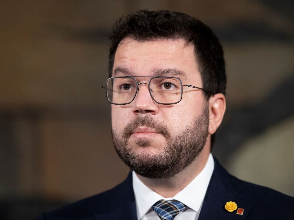 Foto: El presidente del Gobierno de Cataluña, Pere Aragonès. (EFE/Langsdon)