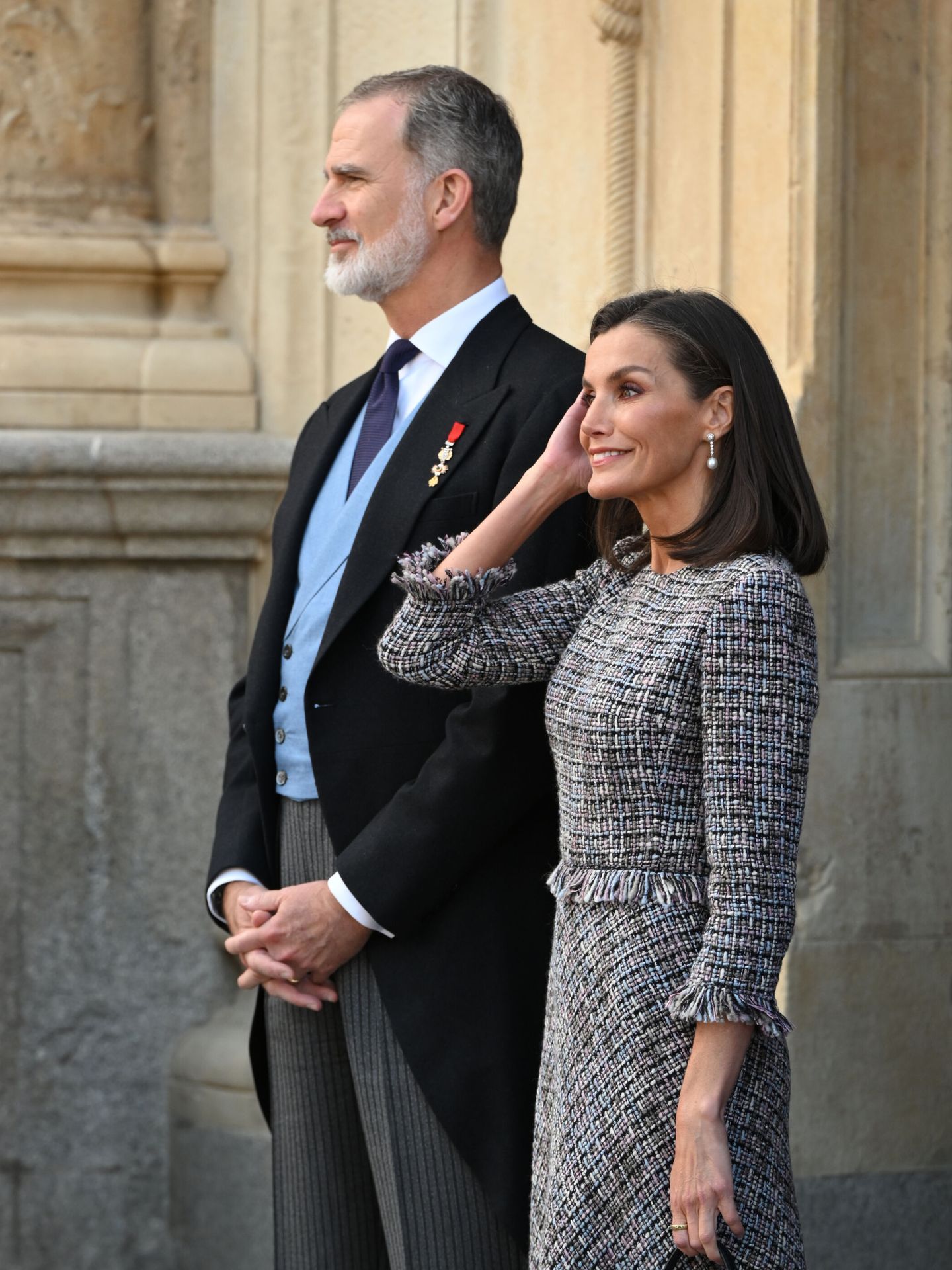 El rey Felipe VI y la reina Letizia. (EFE/Fernando Villar)
