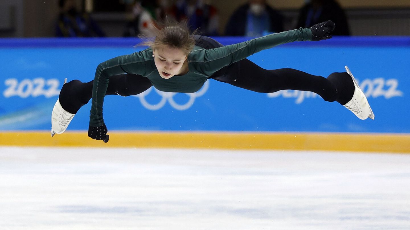 Kamila Valíeva. (Reuters/Evgenia Novozhenina)