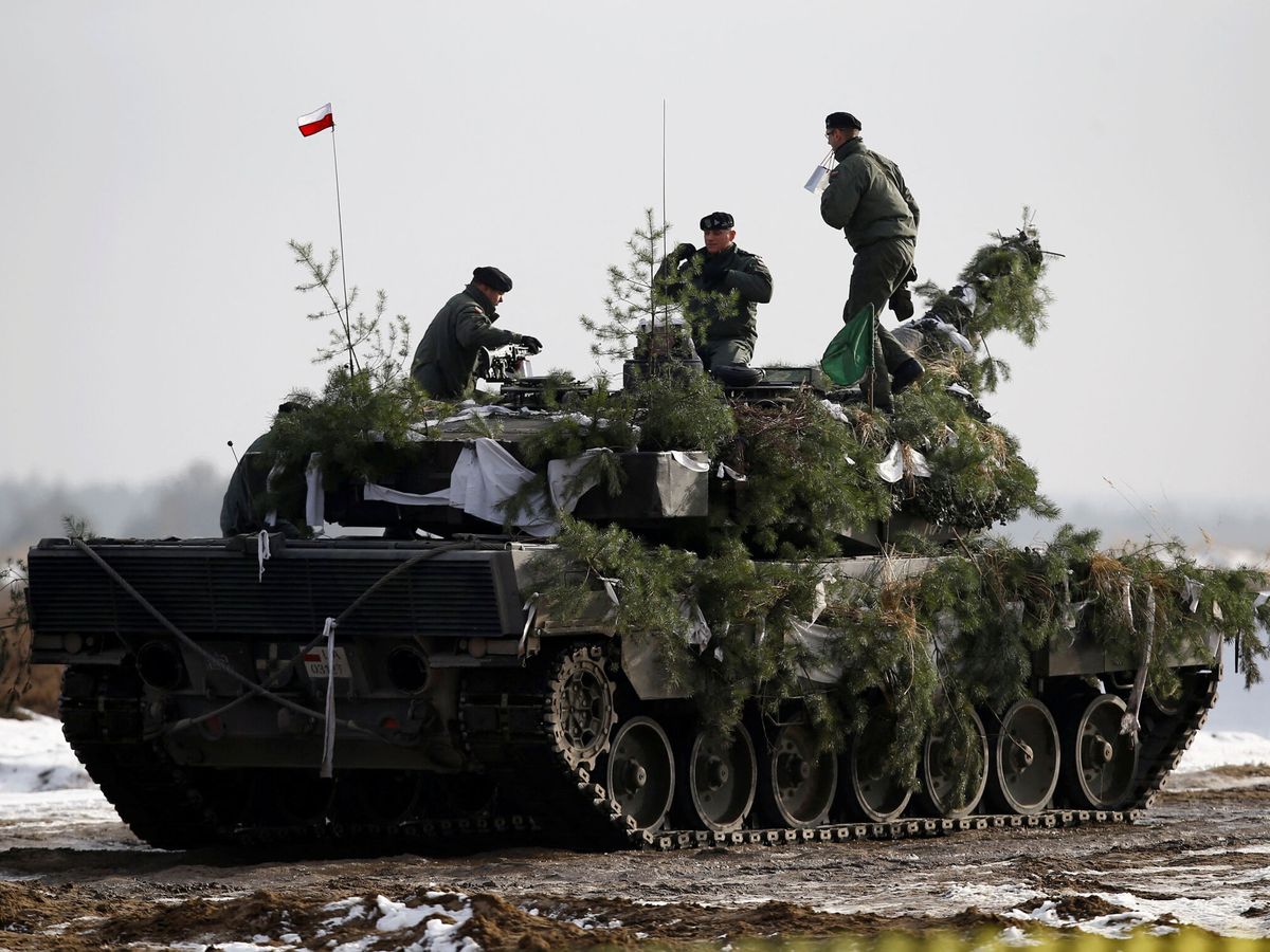 Foto: Leopard 2A4 del Ejército polaco. (Reuters)