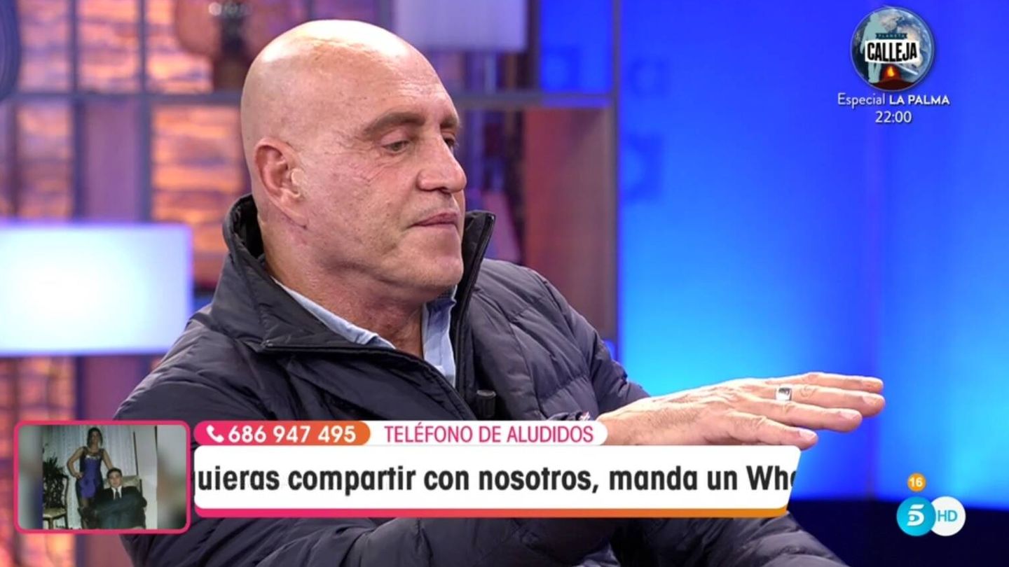 Matamoros hablando de la entrevista de Navarro. (Telecinco).