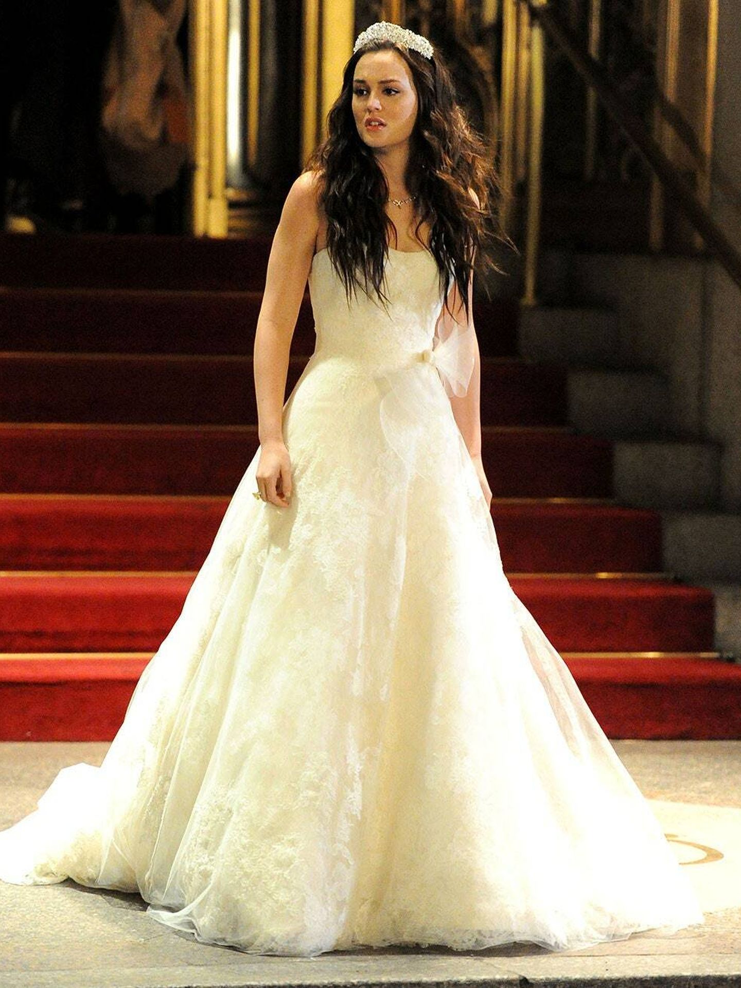 Vestido de novia de Blair Waldorf en 'Gossip Girl'. (The CW)
