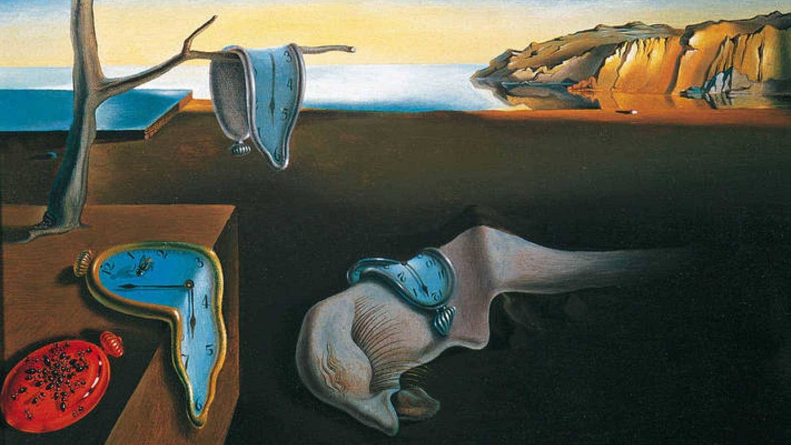 Foto: La persistencia de la memoria, Dalí. 