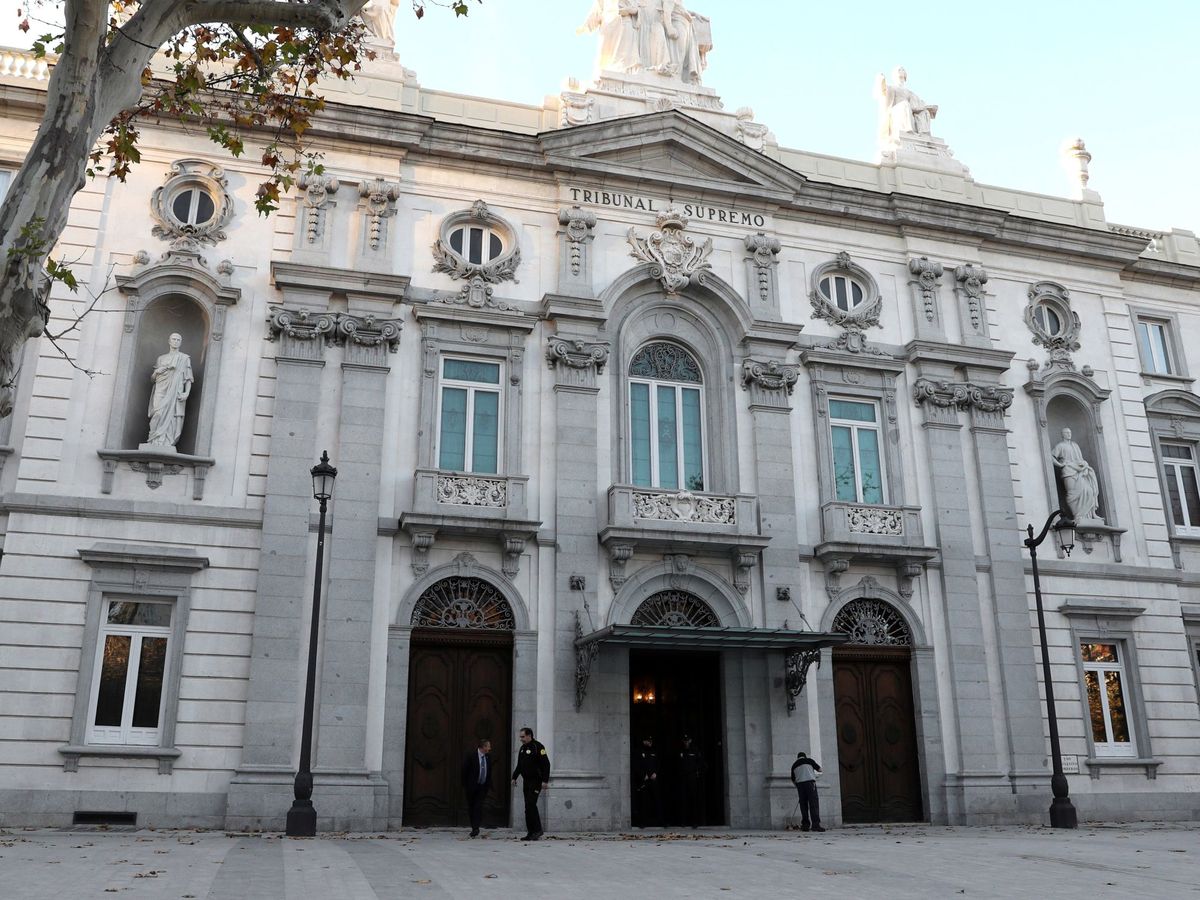 Foto: La fachada del Tribunal Supremo. (EFE/Ballesteros)