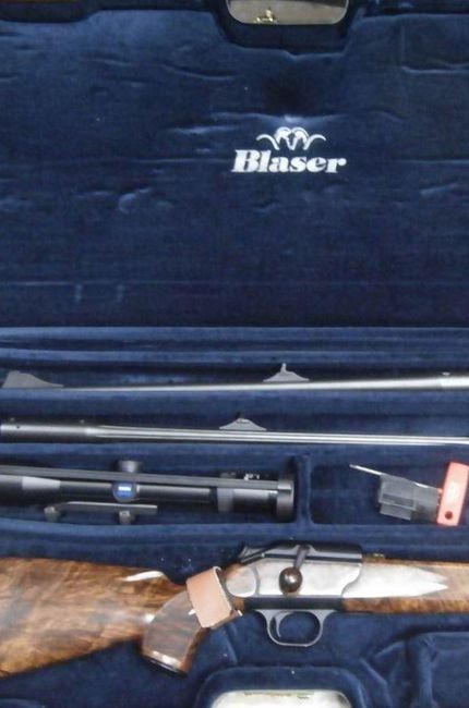 3.800 euros por esta escopeta modelo Blaser