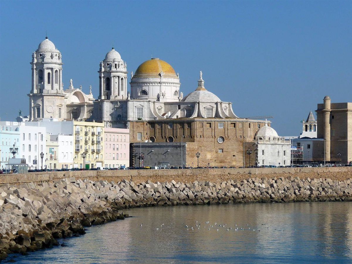 Foto: Vista de Cádiz.