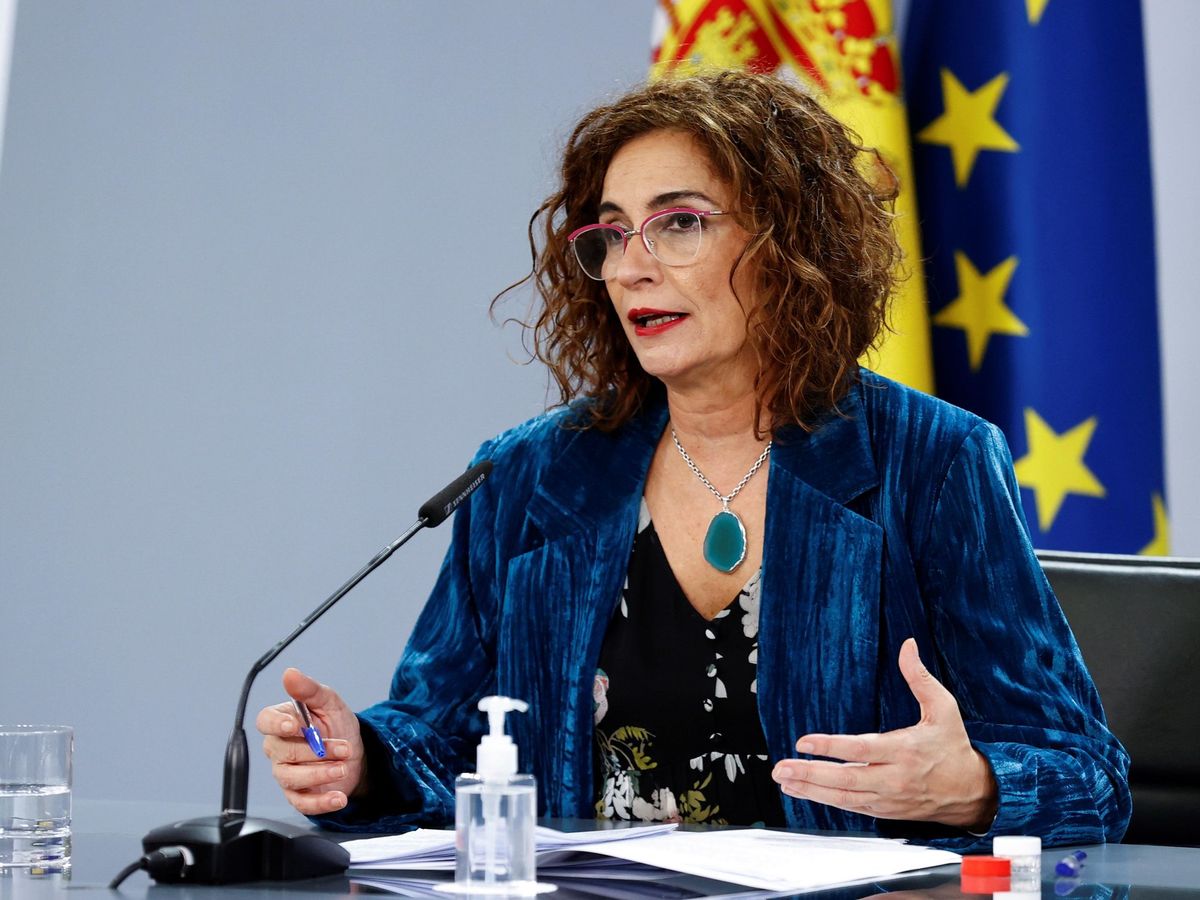Foto: La ministra de Hacicenda y portavoz del Gobierno, María Jesús Montero. (EFE)