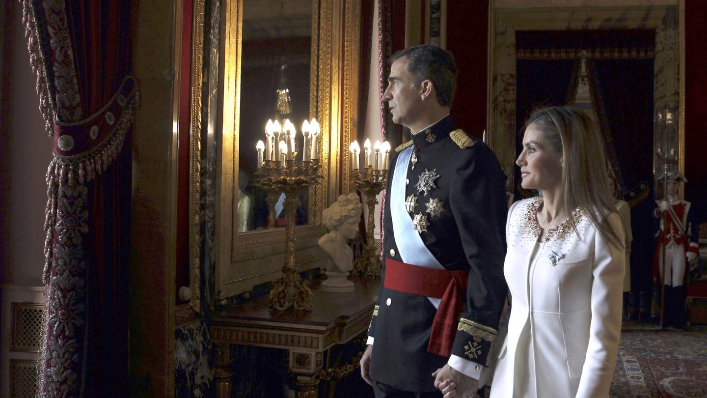Cinco años de los reyes Felipe y Letizia. (Getty)