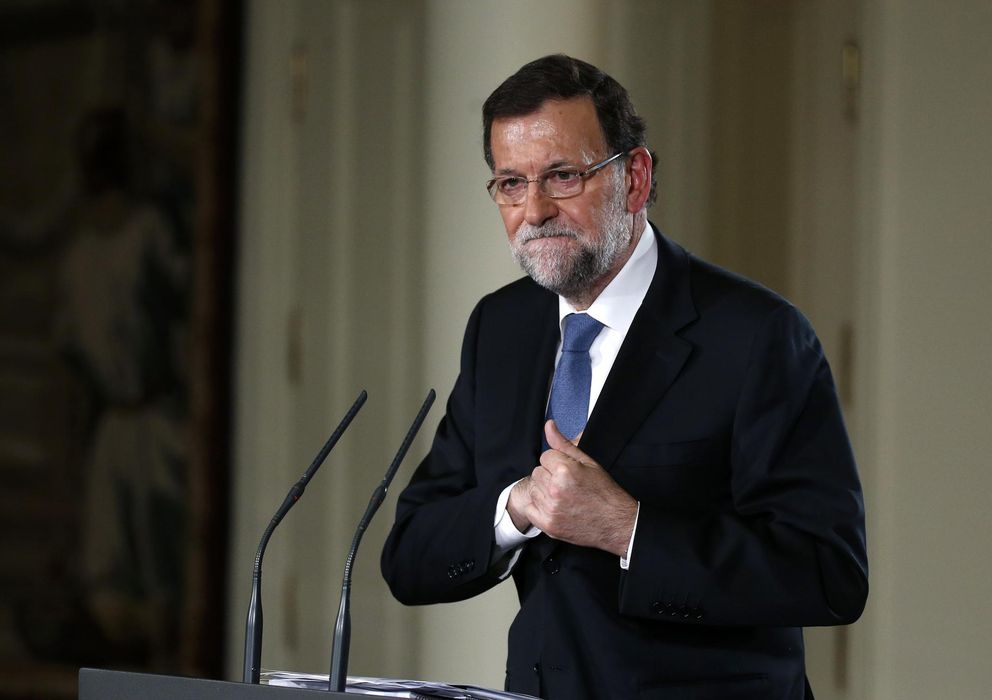 Foto: Mariano Rajoy en la rueda de prensa de este viernes. (Reuters)