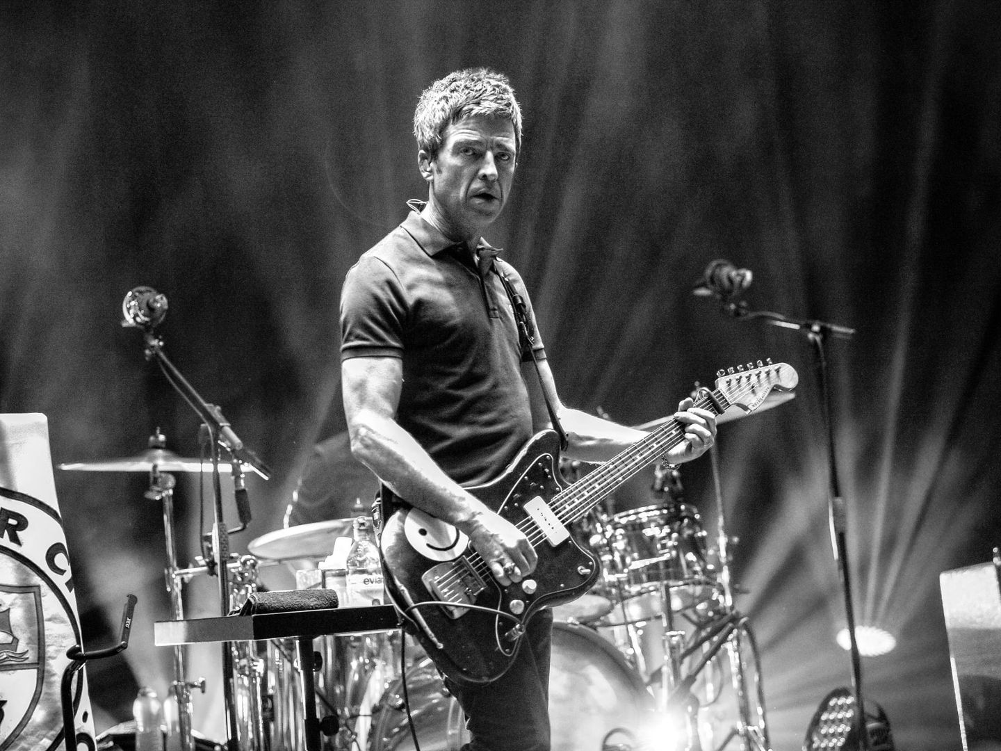  Noel Gallagher, durante un concierto. (Getty)