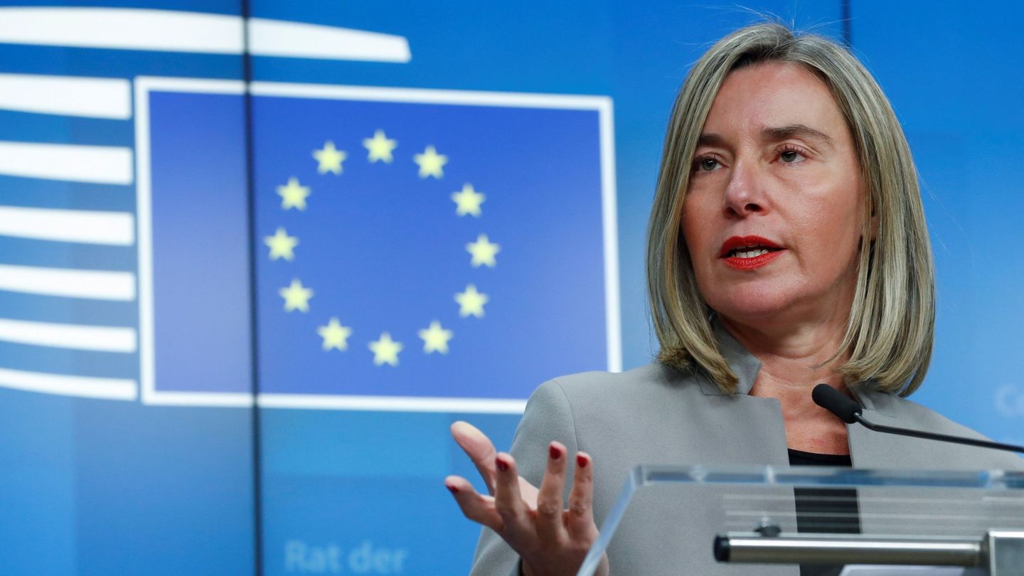 La jefa de la diplomacia europea, Federica Mogherini, el pasado 21 de enero en Bruselas. (EFE)