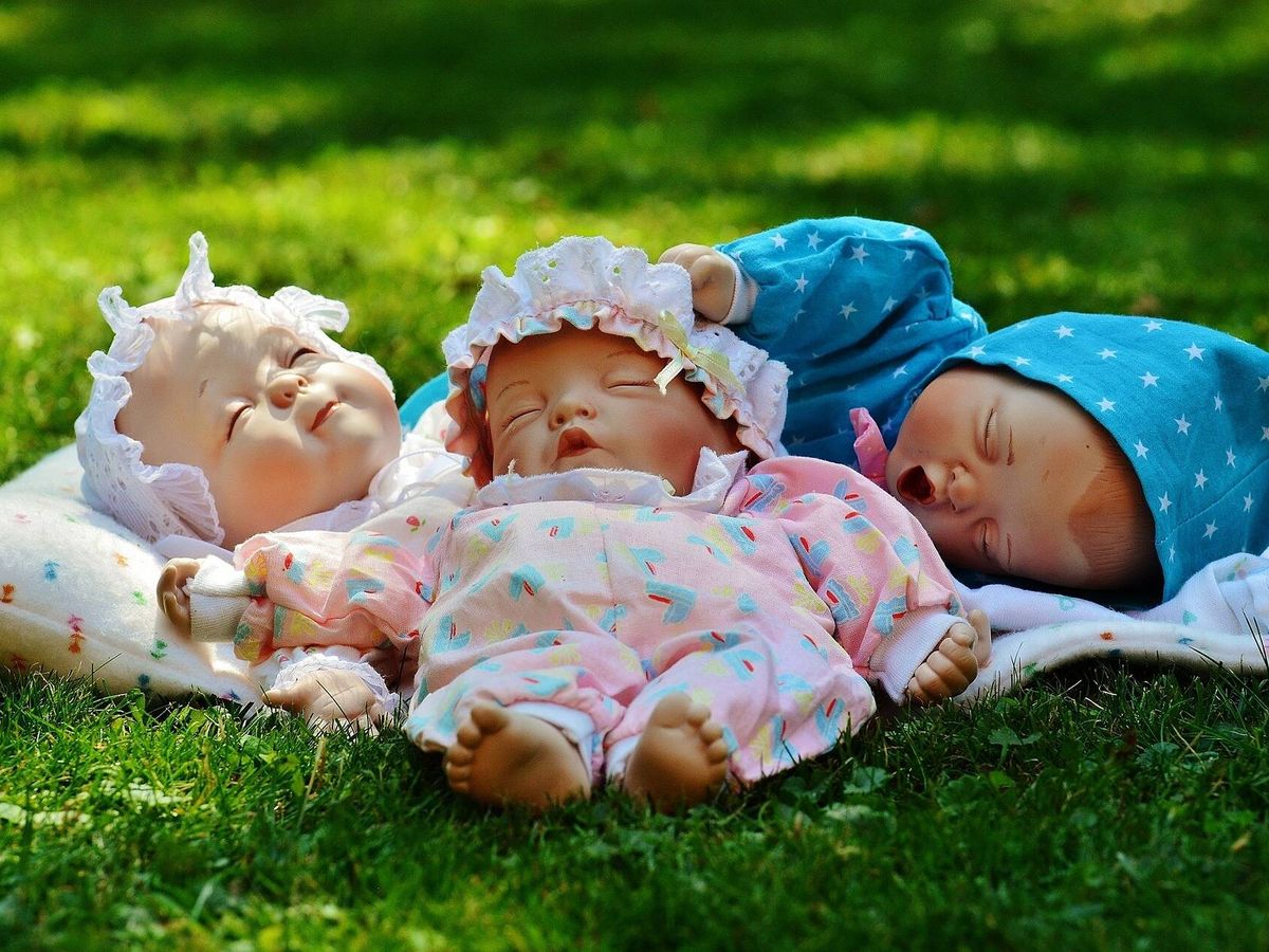 Foto: Muñecas con aspecto de bebé. (Pixabay)