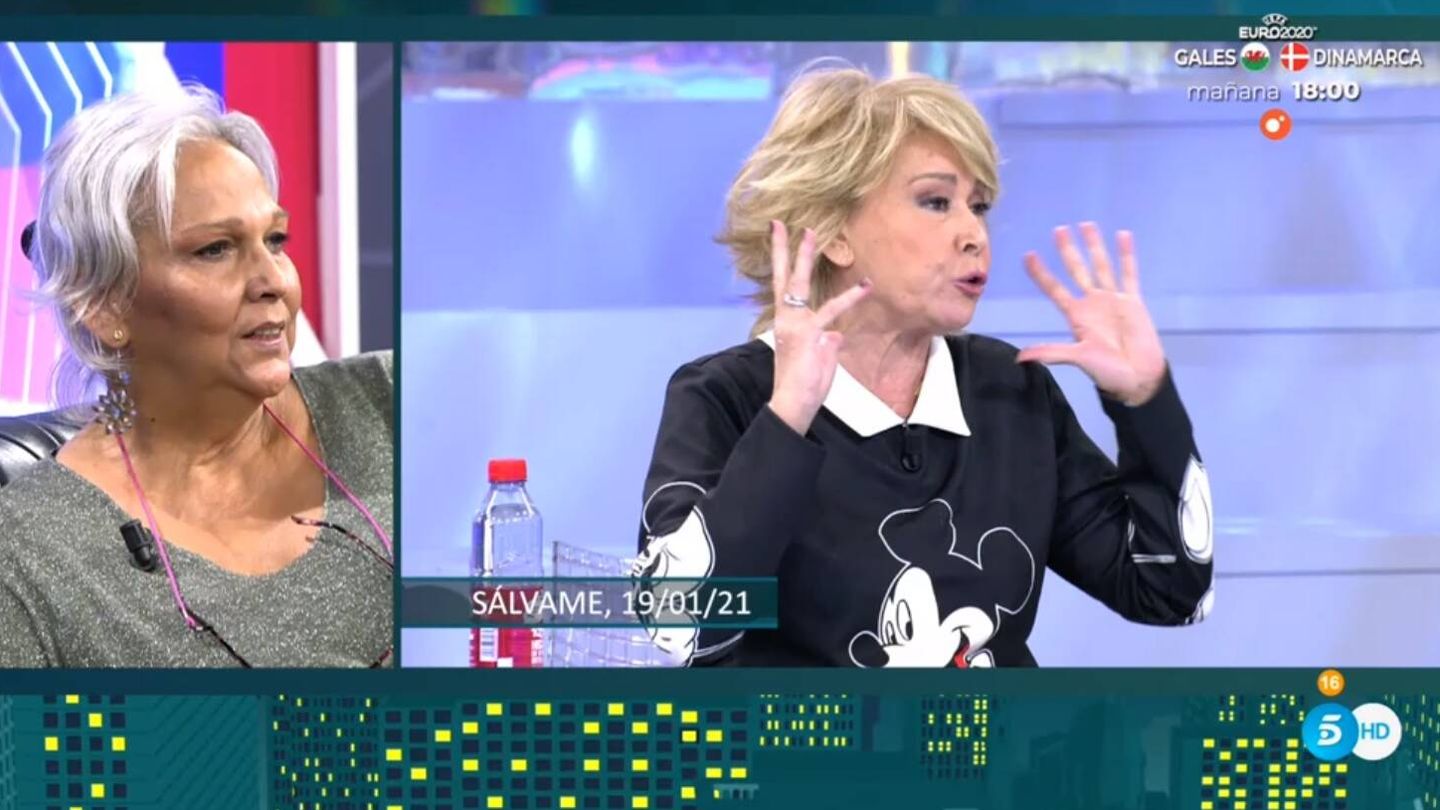 Charo Vega hablando sobre Mila. (Telecinco).