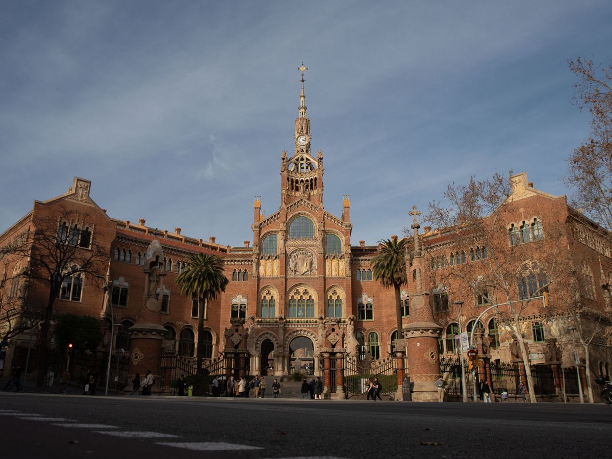 Foto: El Hospital modernista Sant Pau de Barcelona. (Europa Press/David Zorrakino)