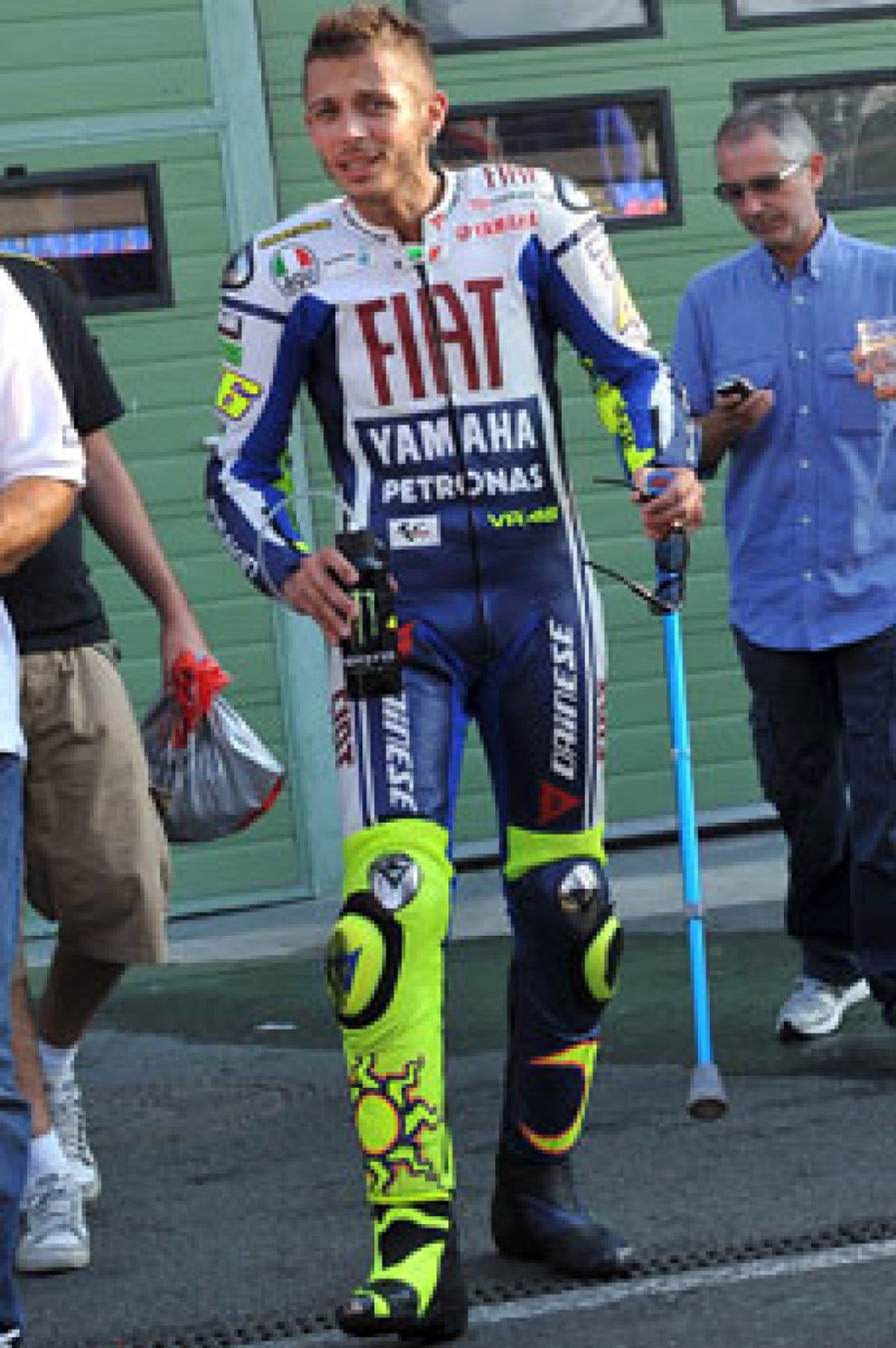 Foto: Valentino Rossi volverá a correr este domingo en el Gran Premio de Alemania