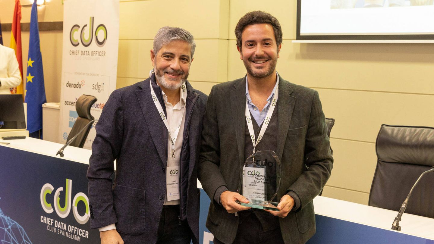 Rafael Fernández Campos (Club CDO Spain & Latam) y David González Martínez (Vodafone Business).
