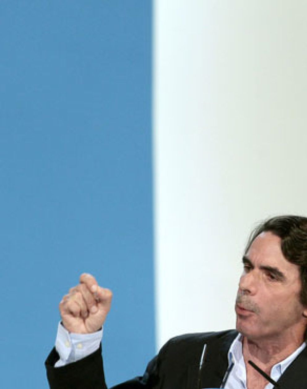 Foto: Aznar: "Querer romper con los dos únicos triunfos que el centro derecha ha tenido es no tener las ideas claras"