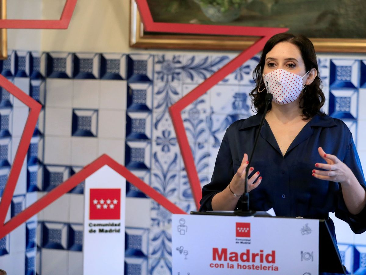Foto: La presidenta de la comunidad de Madrid, Isabel Díaz Ayuso. (EFE)