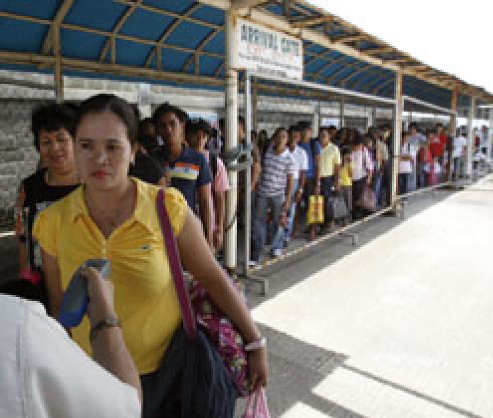 Foto: Filipinos a la fuga: emigran a un ritmo de 140 a la hora con destino EEUU y Dubai