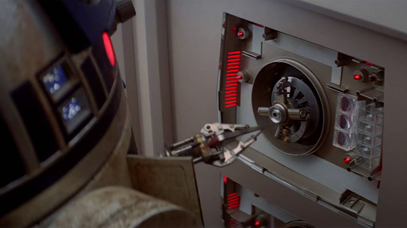 Foto: ¿Apretarías el botón si te encontrases con una máquina de origen desconocido? (Lucasfilm)