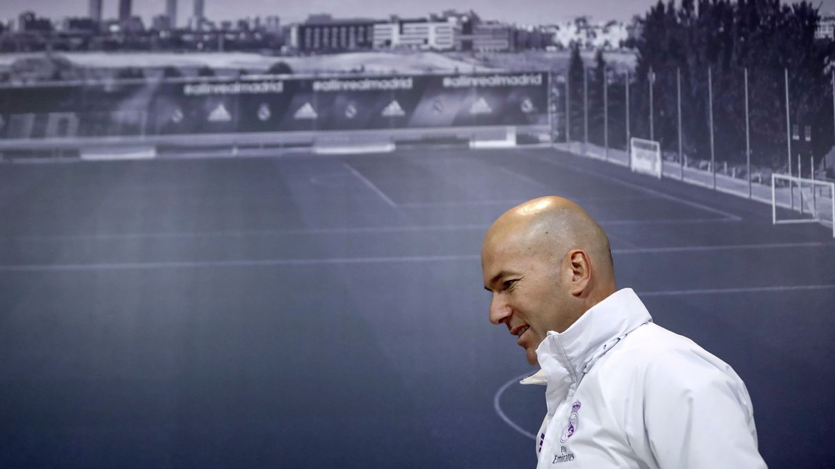 La guadiánica actitud de los jugadores del Madrid, asignatura pendiente de Zidane