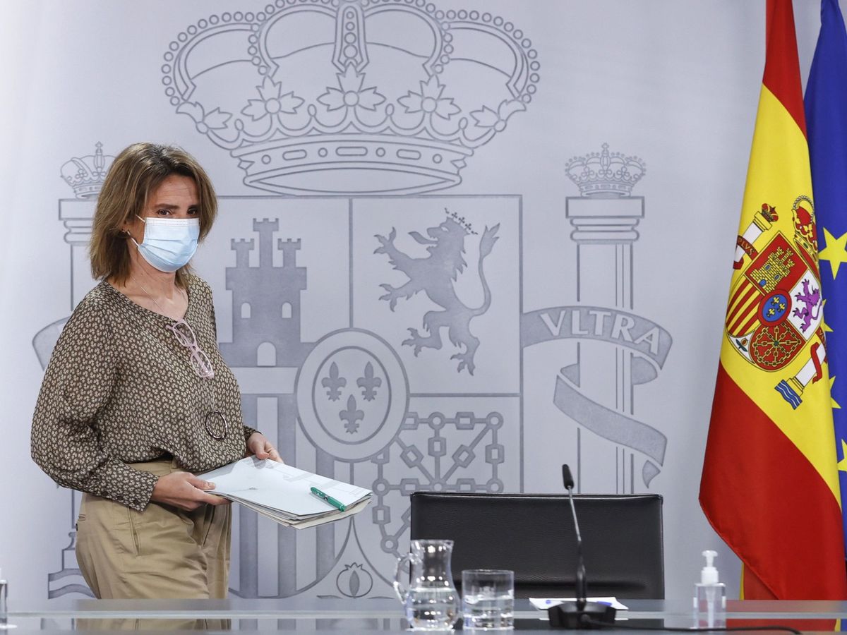 Foto: La Ministra y Vicepresidenta Cuarta del Gobierno Teresa Ribera. (EFE)