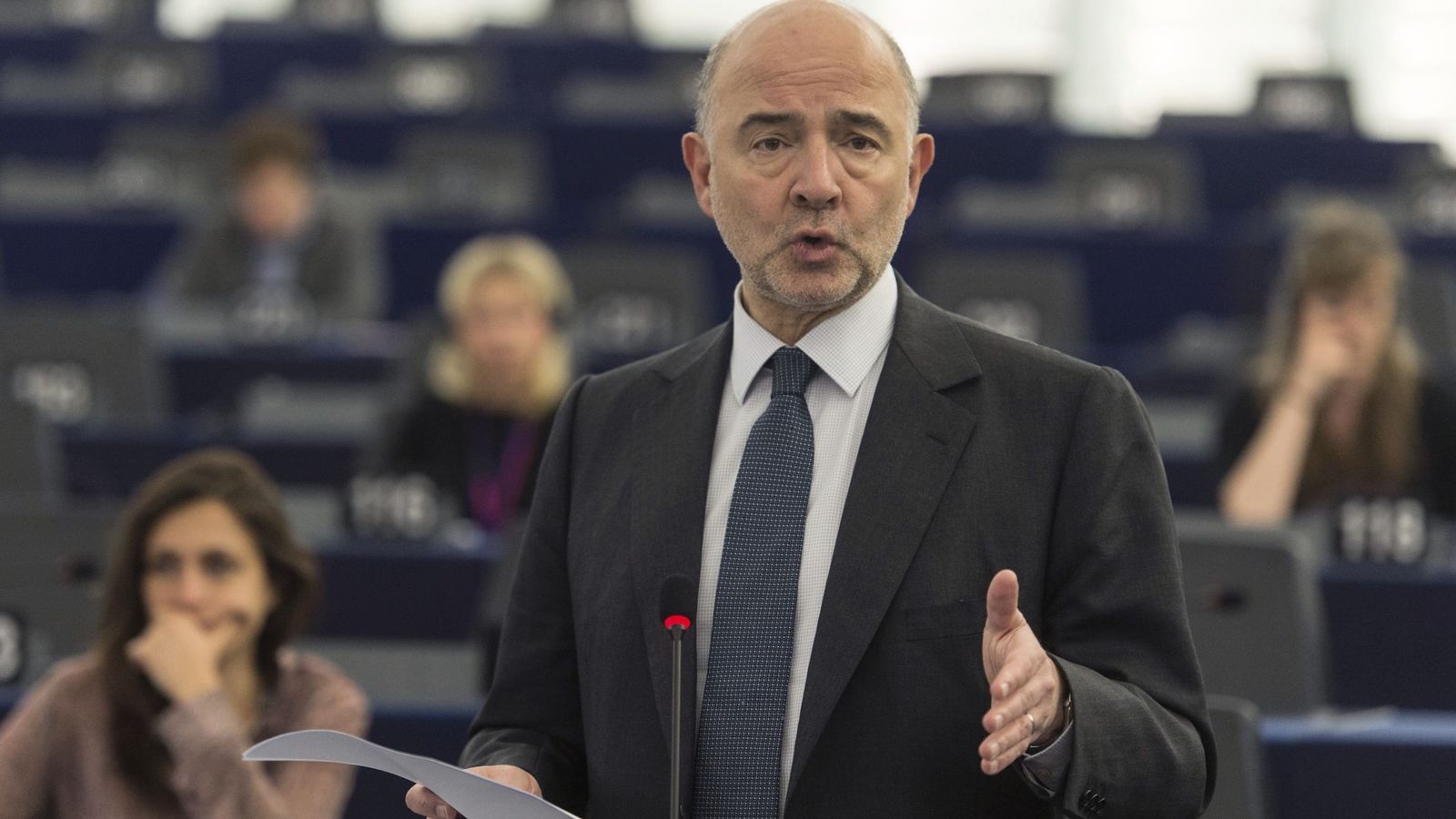 Foto: El comisario europeo de Asuntos Económicos y Financieros, Pierre Moscovici. (EFE) 