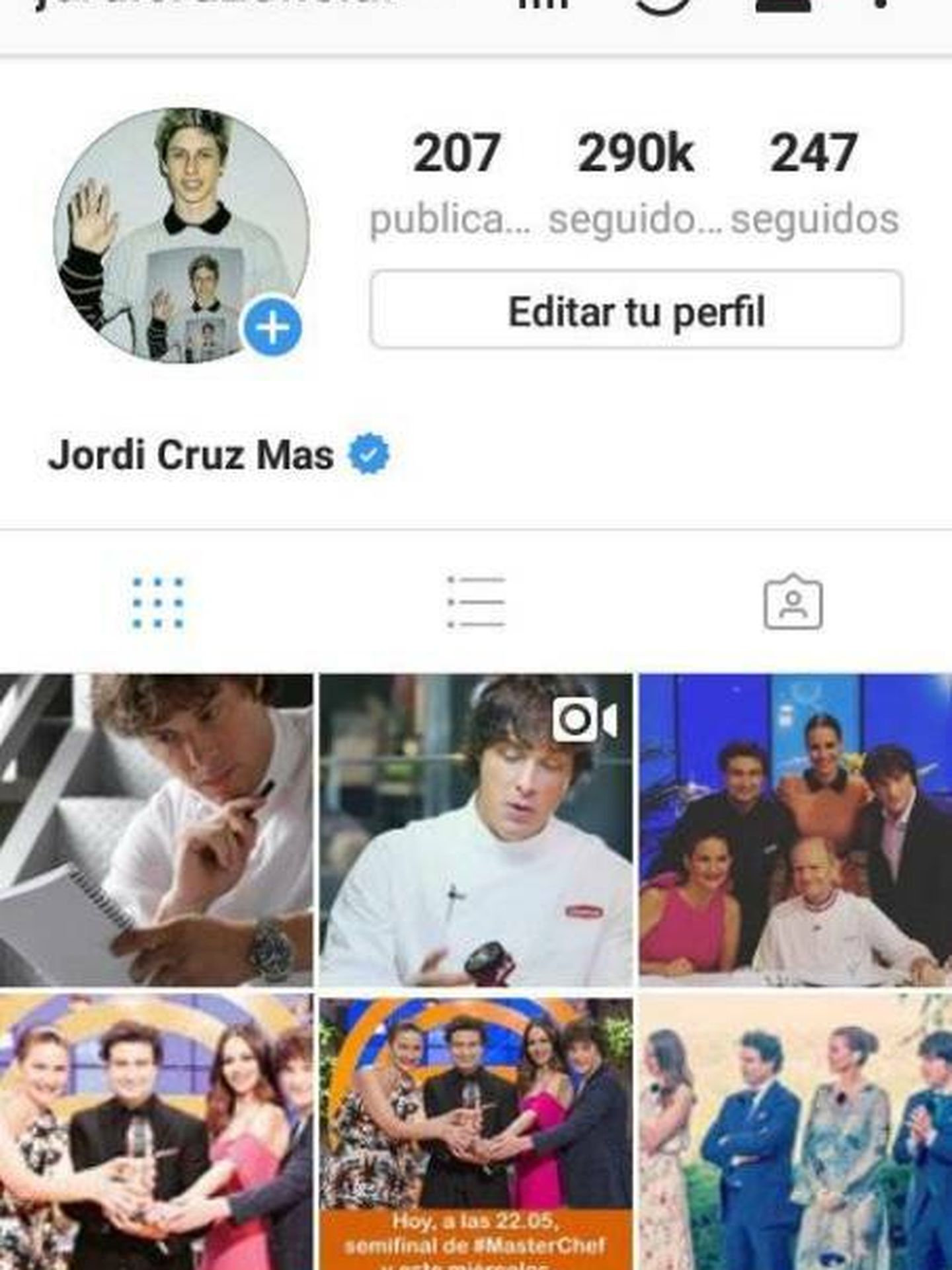 El perfil de Jordi Cruz