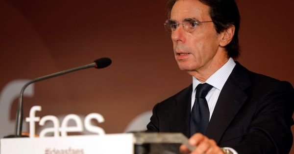 Foto: El expresidente del Gobierno y presidente de la Fundación para el Análisis y los Estudios Sociales (FAES), José María Aznar. (EFE)