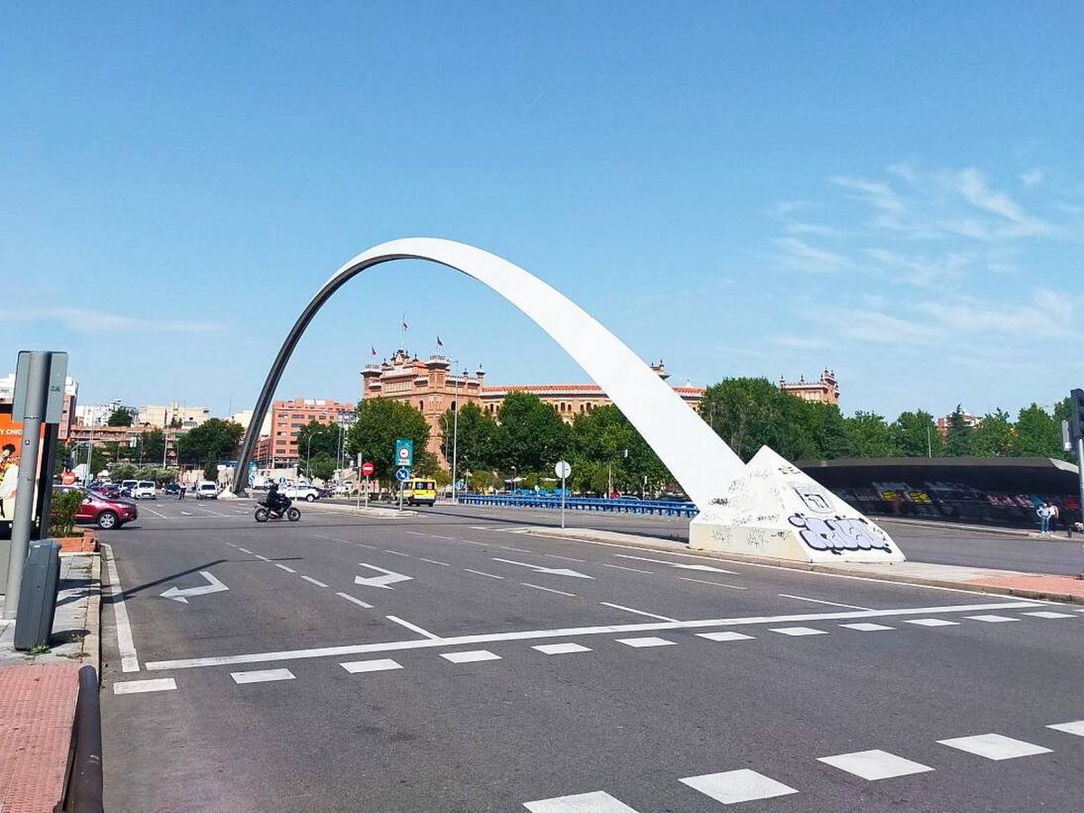 Foto: El Puente de Ventas, una de las obras de Manterola en la capital. (Cedida)