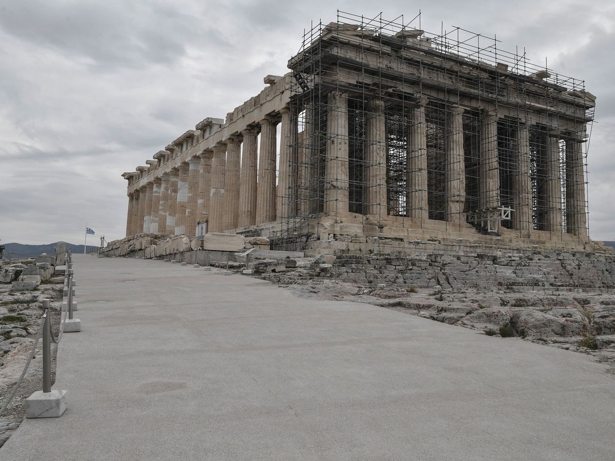Foto: El Parthenon en Atenas. (EFE)