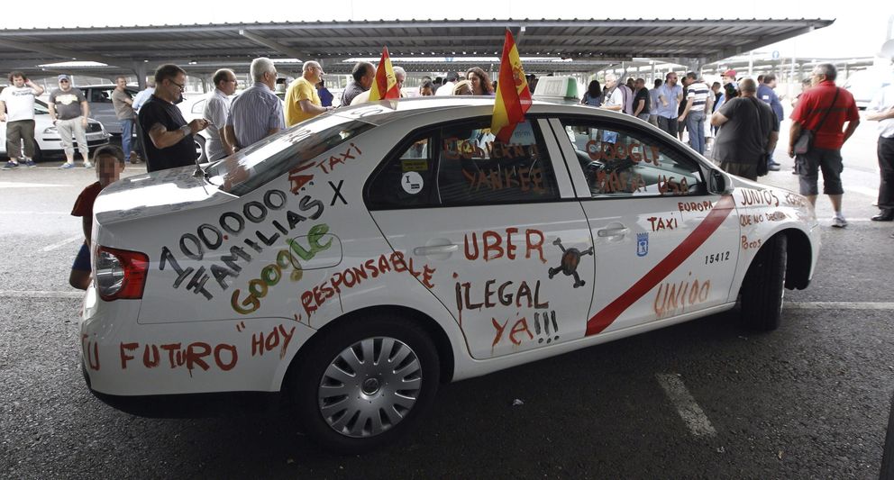 Juez ordena el cese de actividades en españa de uber por competencia desleal