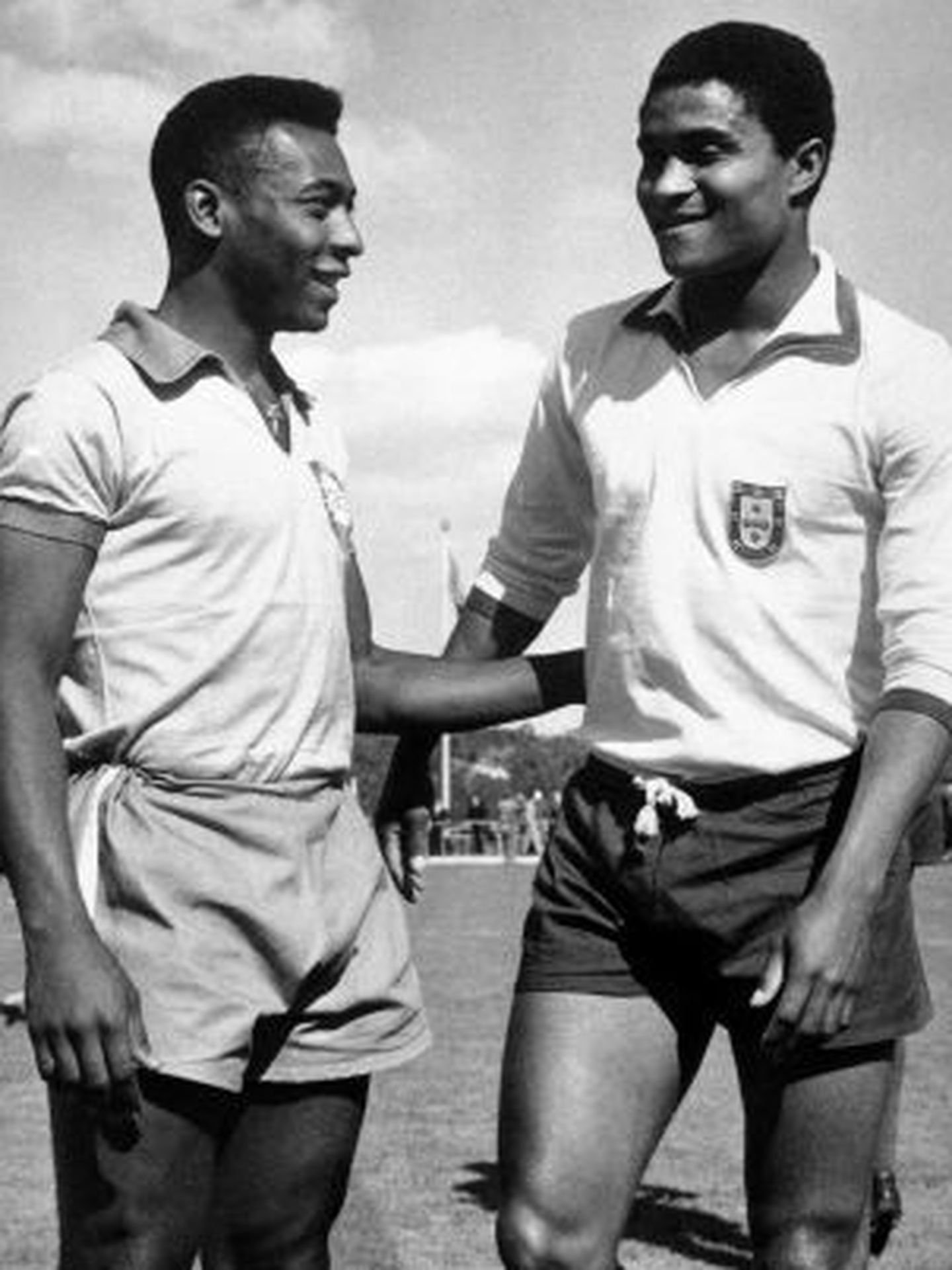 Pelé y Eusébio.