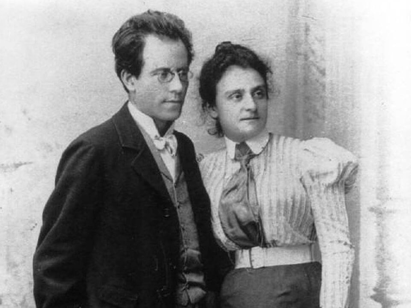Gustav y Alma Mahler en 1902