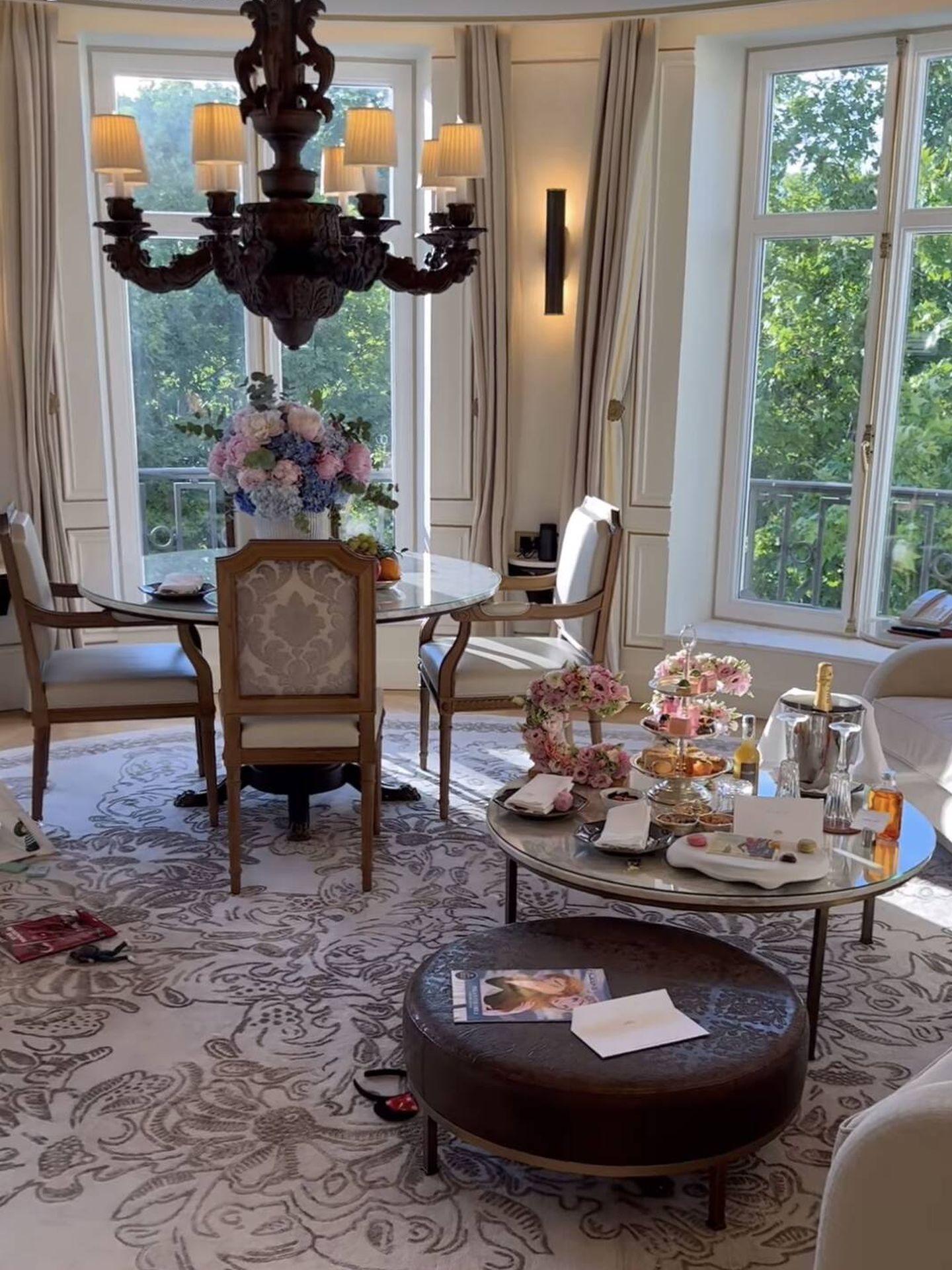 Chiara Ferragni elije el Ritz para pasar unos días de lujo en Madrid. (Instagram / @chiaraferragni)