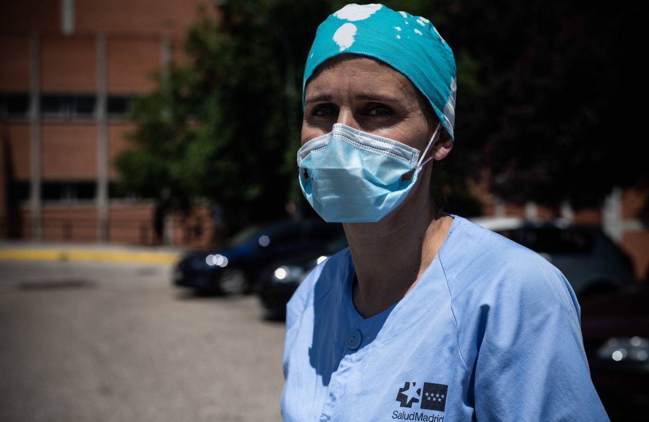 Virginia Ruiz tiene 49 años y es enfermera en Urgencias del Hospital Severo Ochoa. (Foto: C. C.)