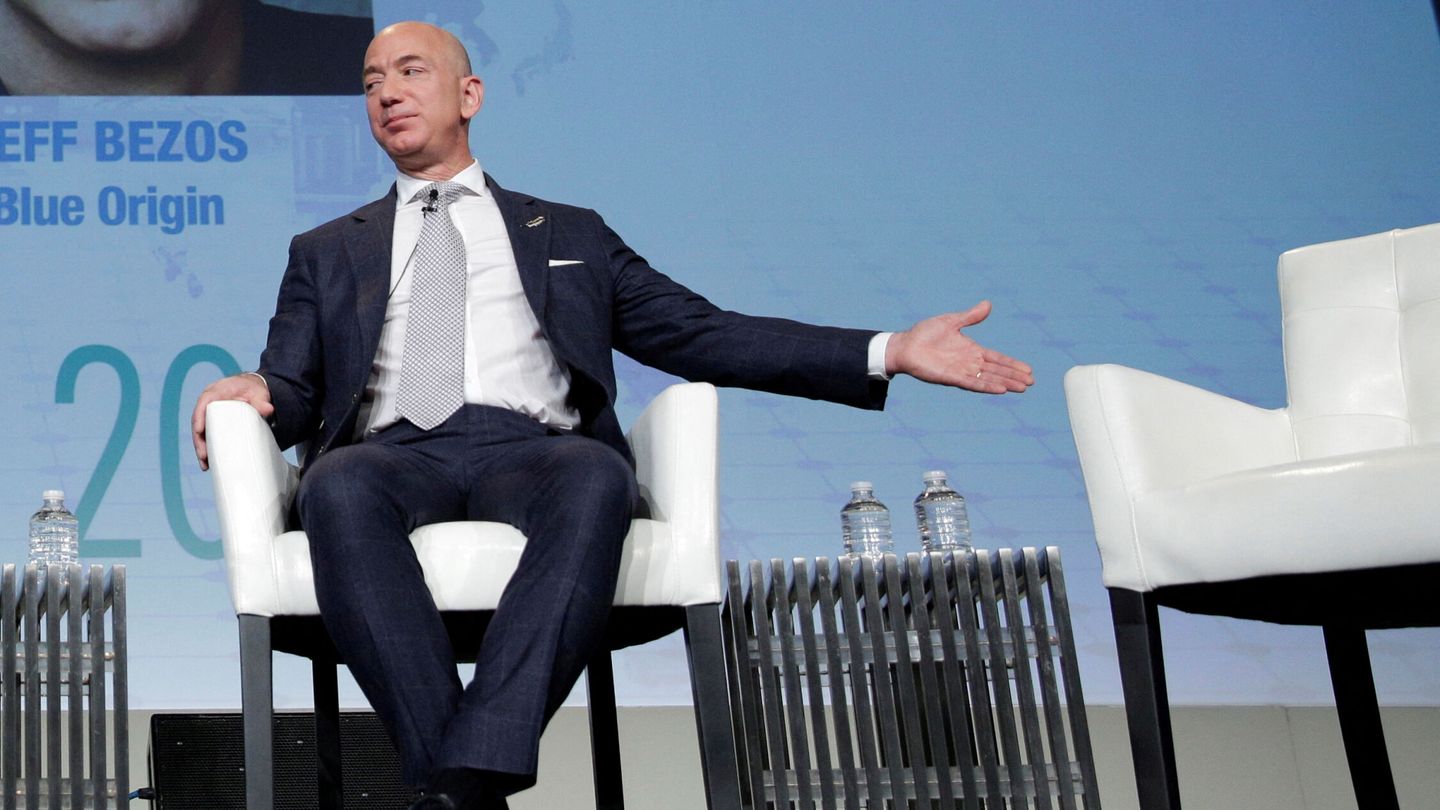 Jeff Bezos, CEO de Amazon, durante una conferencia. (Reuters/Joshua Roberts)