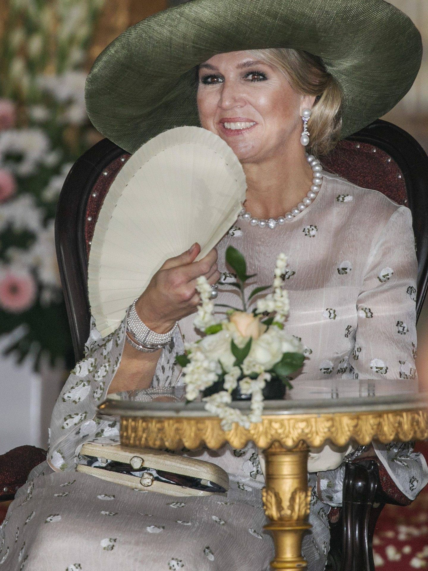 La reina de Holanda. (CP)