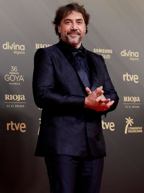Javier Bardem, en la alfombra roja de los Premios Goya 2022. (Reuters)