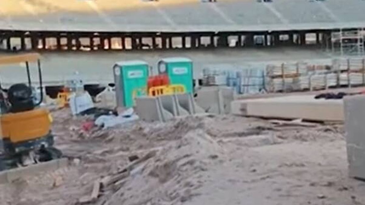 "Está irreconocible": el impactante paseo de un usuario por las obras del Camp Nou