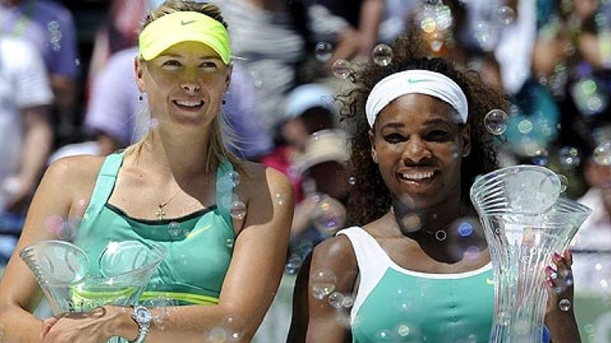 Serena Williams hace historia en Miami y prolonga el maleficio de María Sharapova