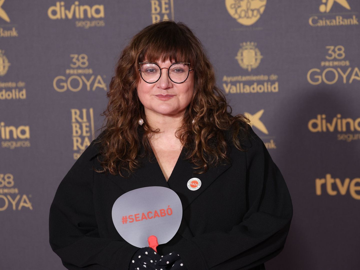 Isabel Coixet, en la alfombra rosa de los Premios Goya 2024.  (Raúl Terrel/Europa Press)