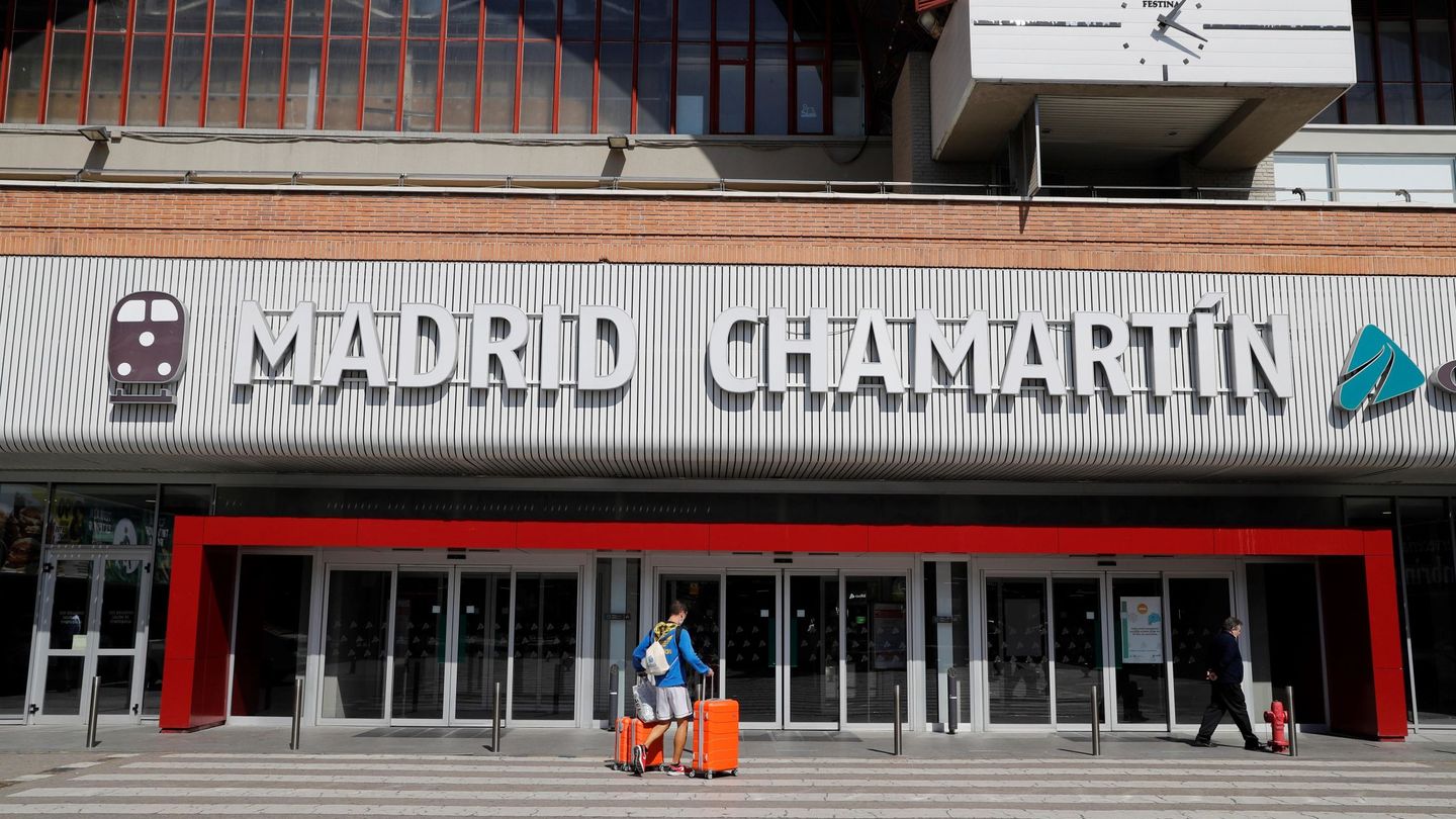 Estación de Chamartín en Madrid.